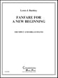 FANFARE FOR A NEW BEGINNING TRUMPET and Organ P.O.D. cover